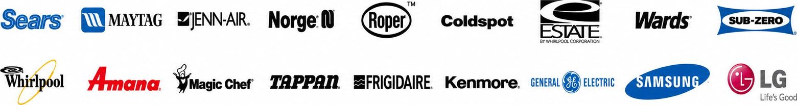 Assorted company logos arranged in two rows on a white background.