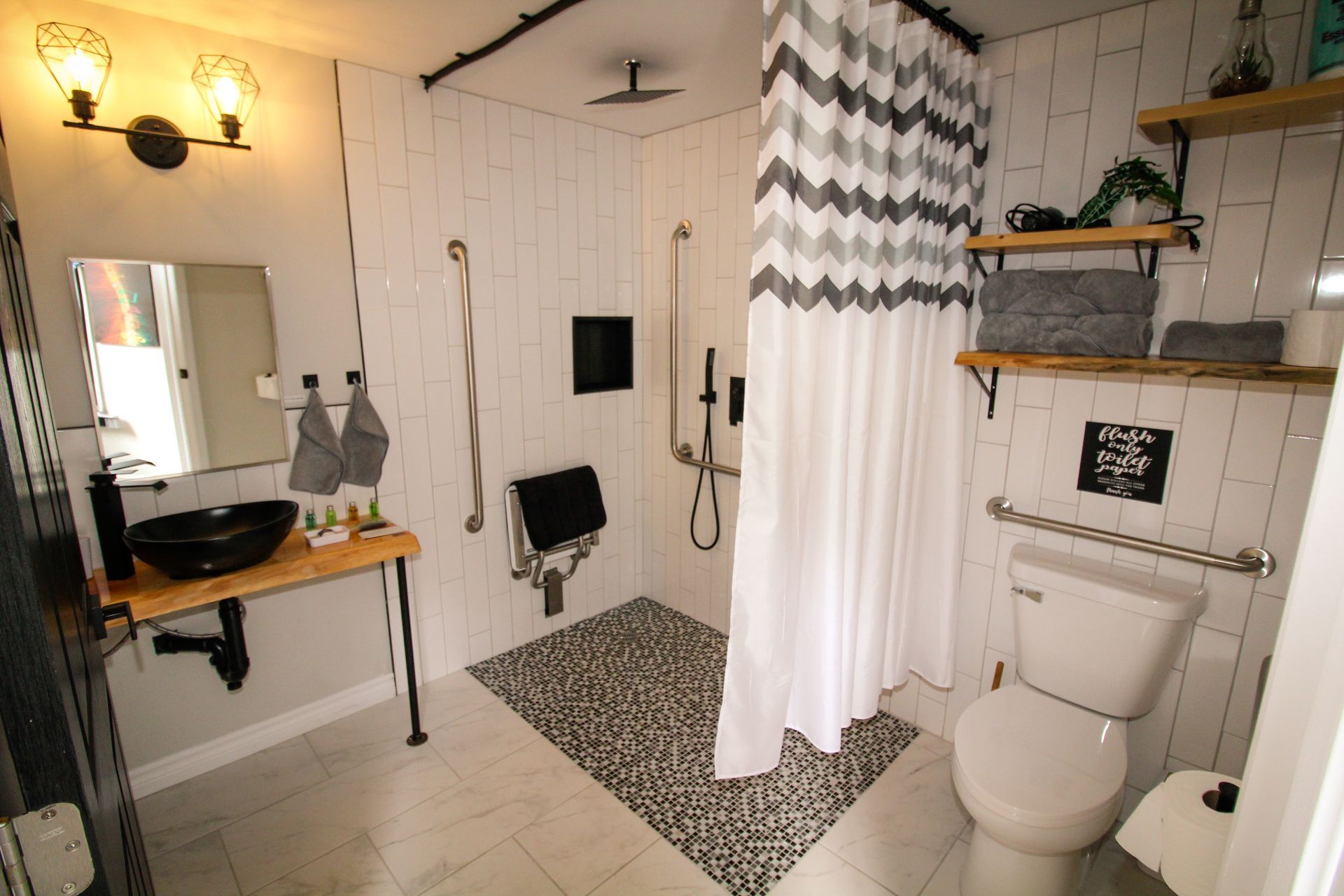 Barrier Free Bathroom - Tranquility Dome
