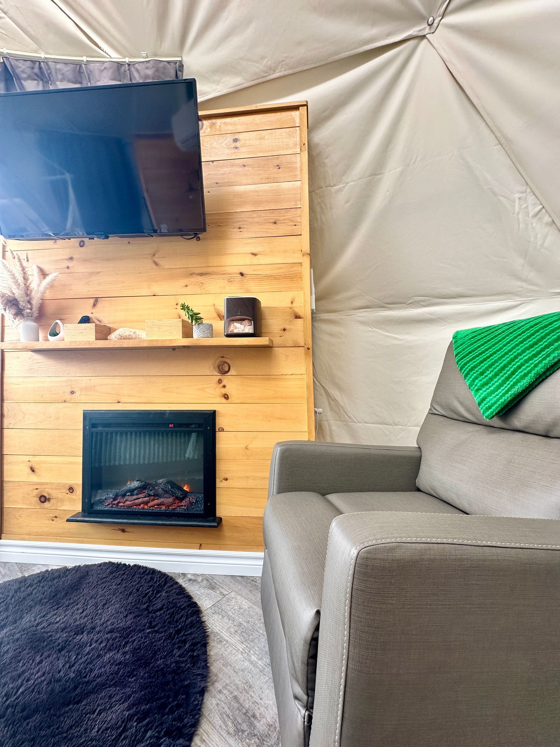 Living Room in Beachcomber Dome