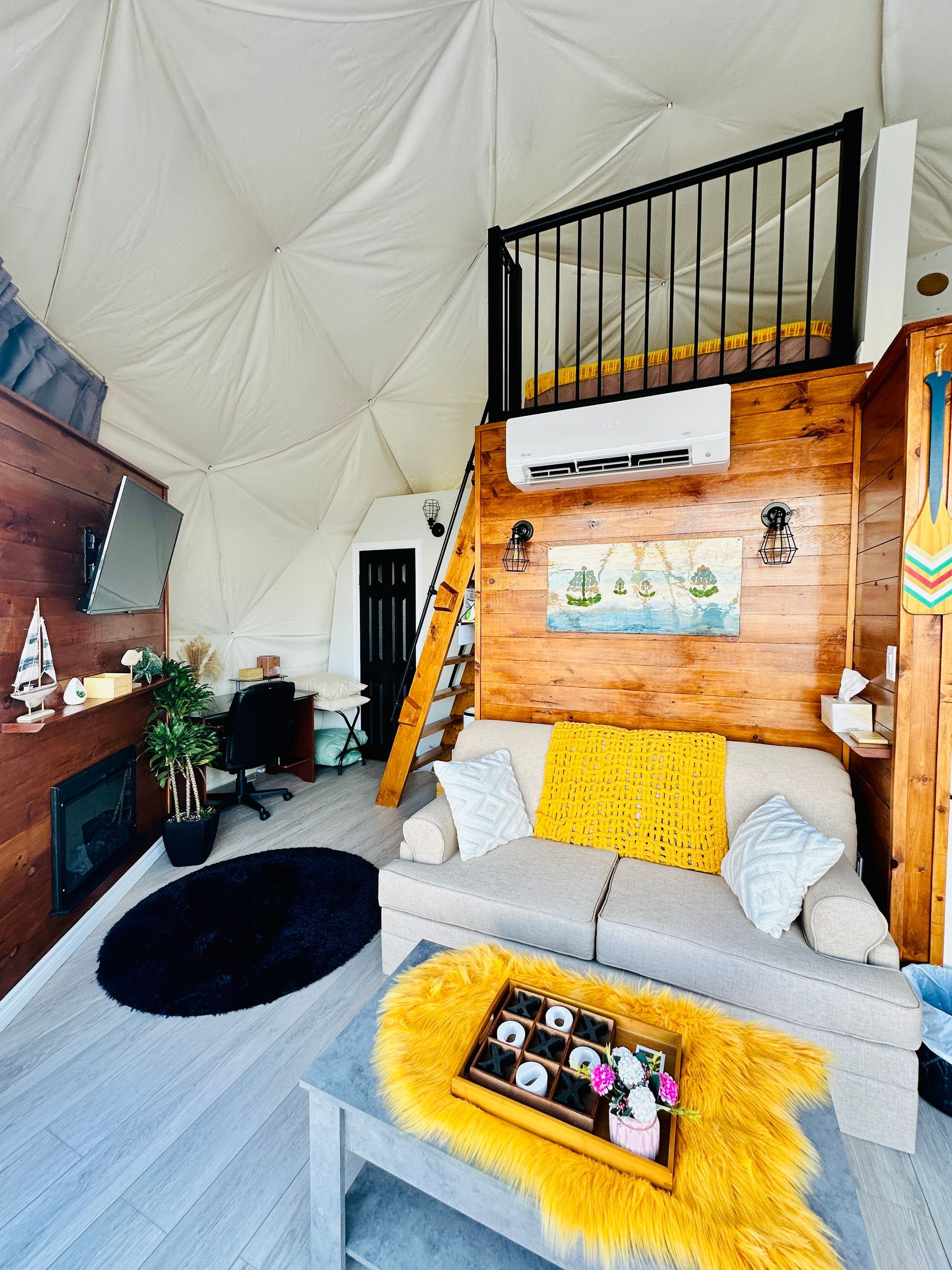 Nautical Dome Interior