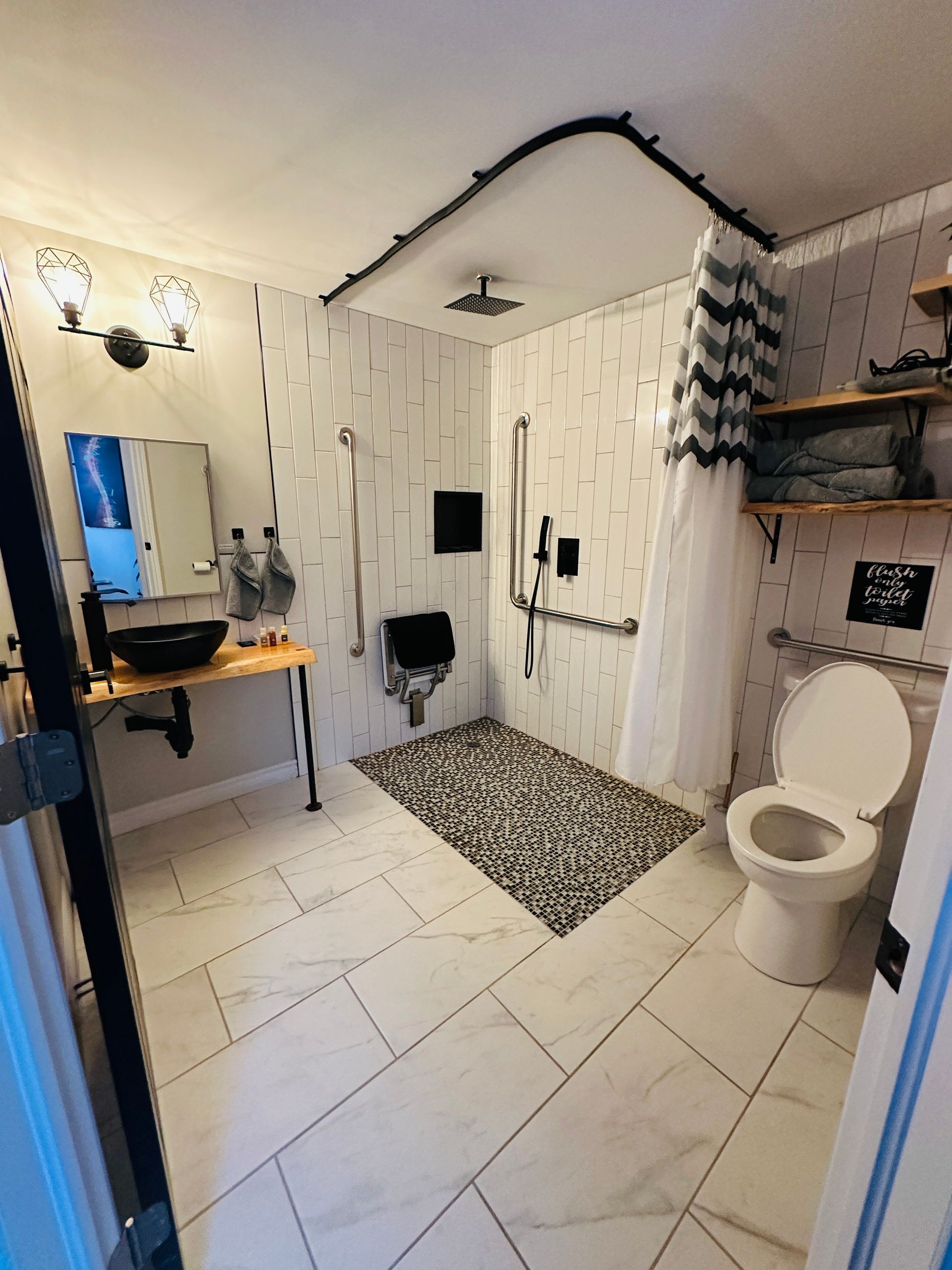 Barrier Free Bathroom