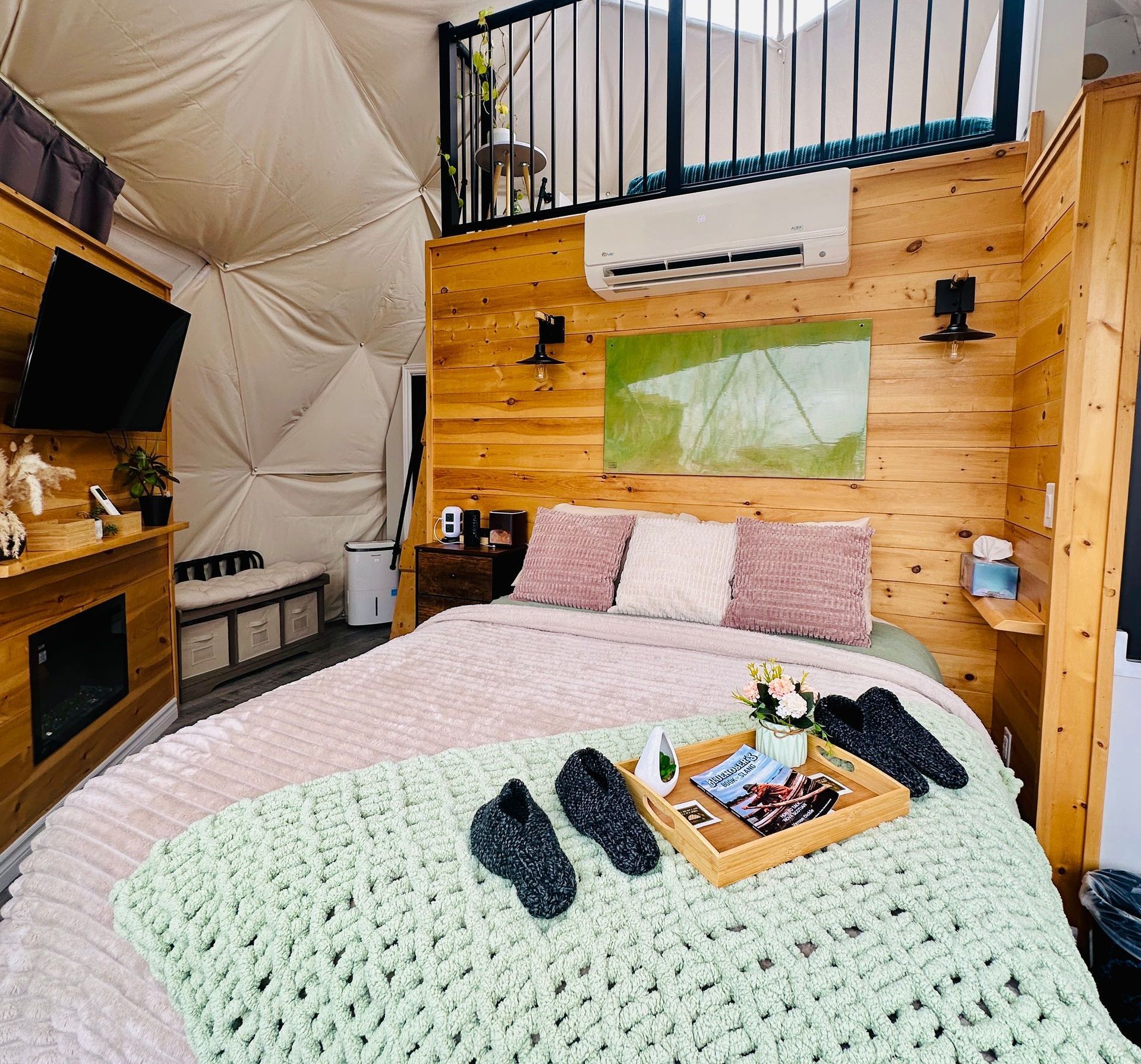 Tranquility Dome - Master Bedroom
