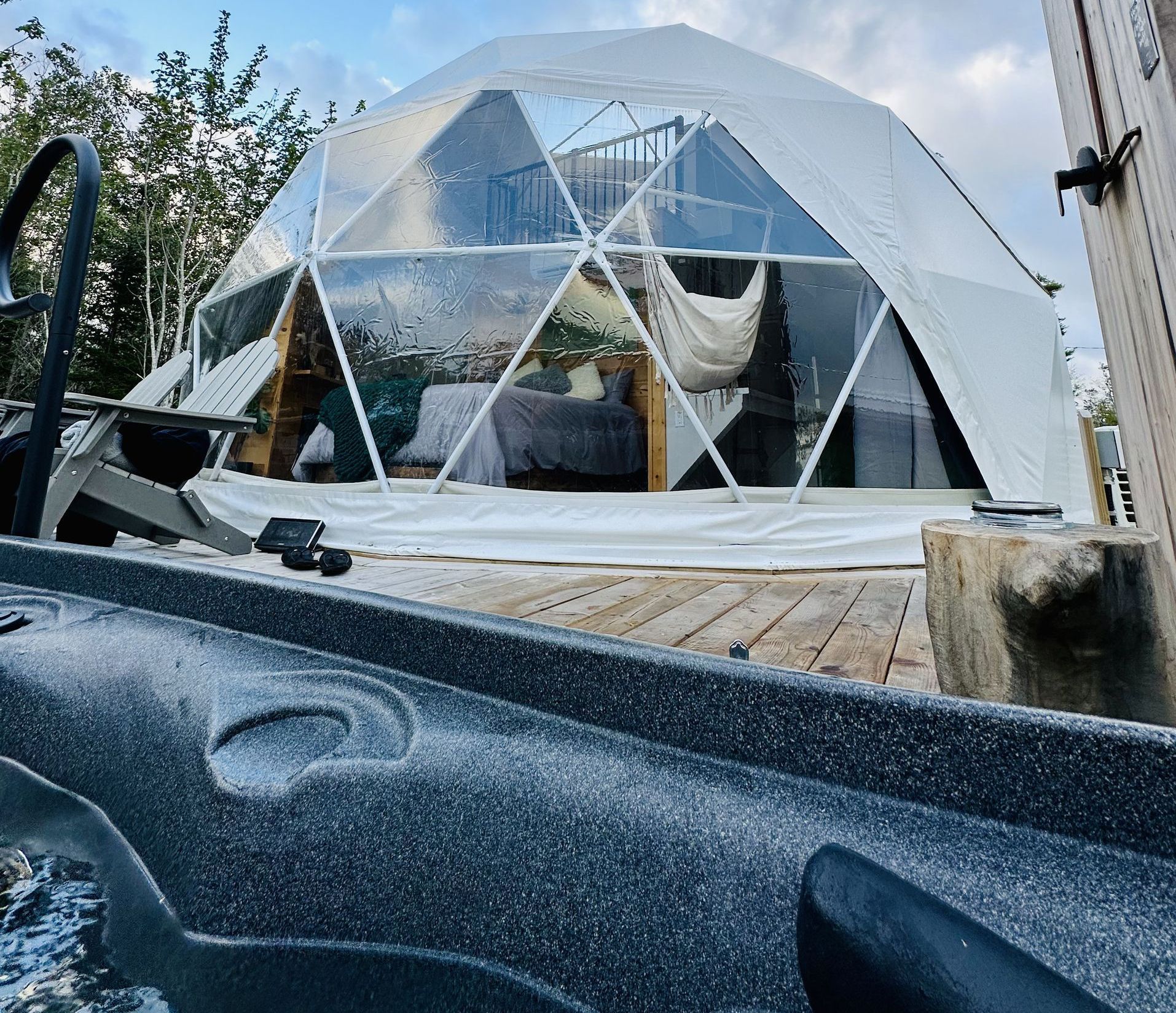 Hot Tub View 