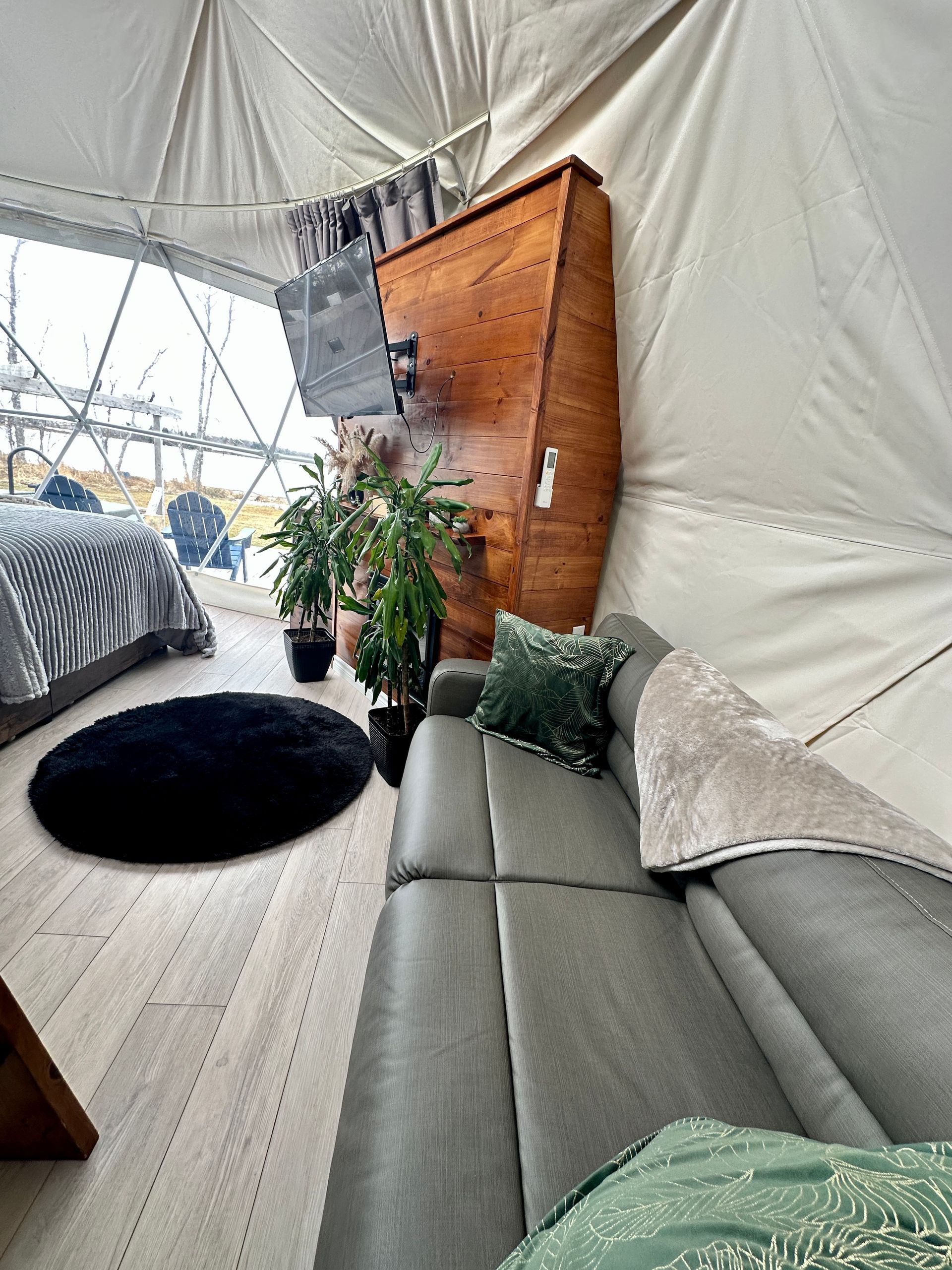 Couch in Wilderness Dome