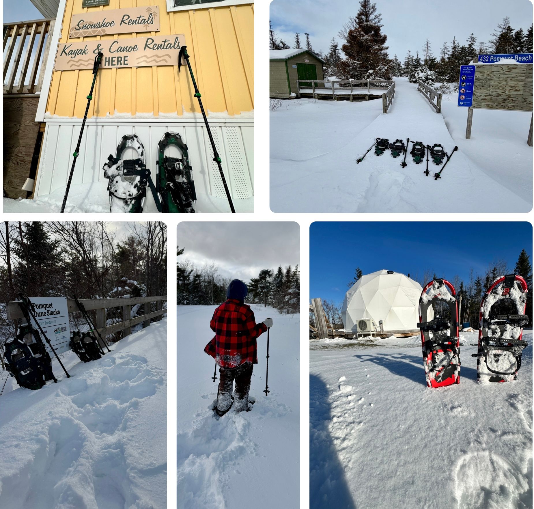 Snowshoe Rentals On Site