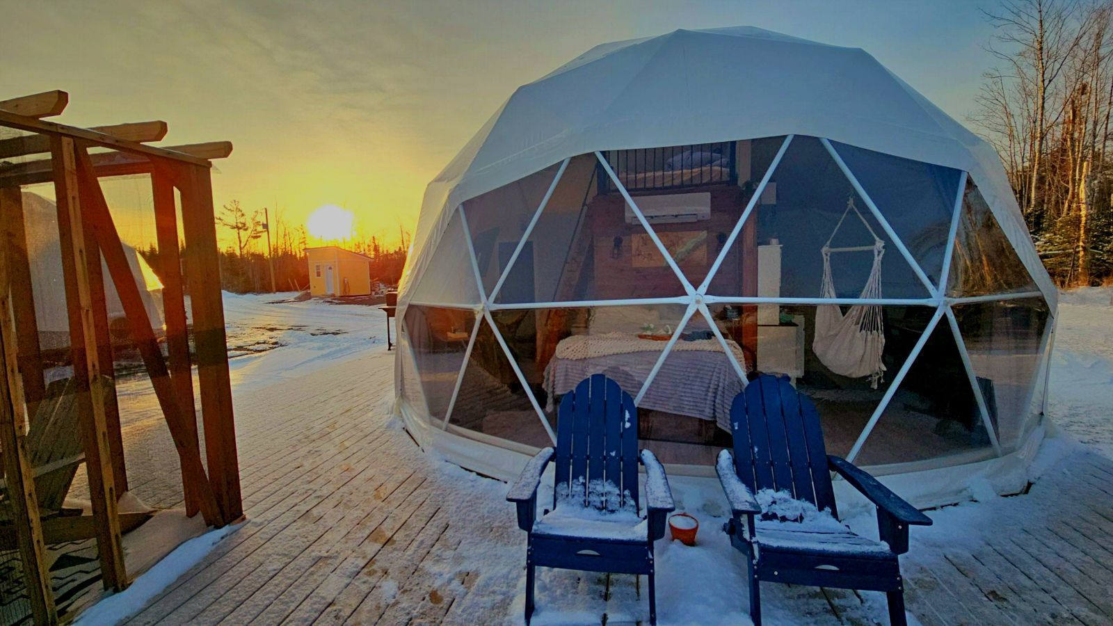 Winter Glamping 