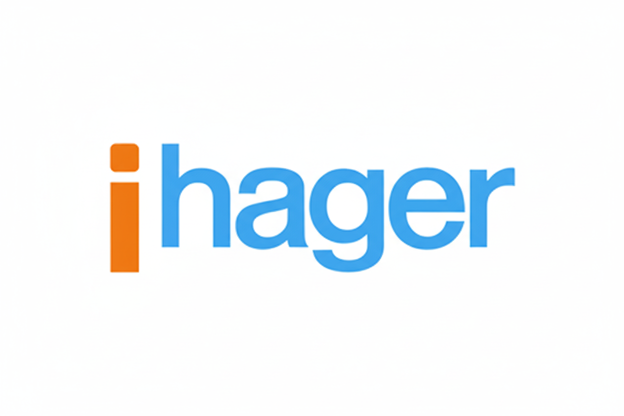 Logotipo da iHager, com a letra