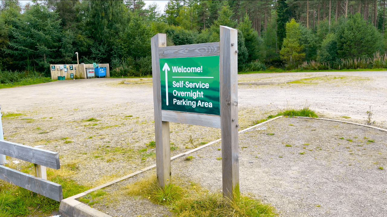 Falls of Shin Overnight Parking