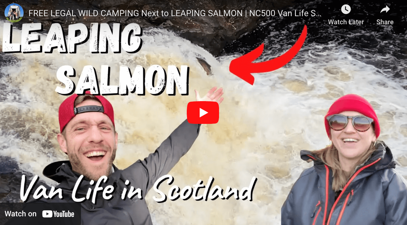 ultimate road trip in scotland grey mares tail waterfall youtube thumbnail