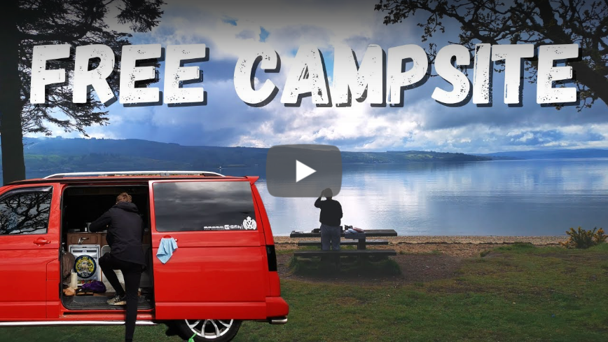 FREE AND LEGAL WILD CAMPING! (Van Life UK Scotland Part 2)