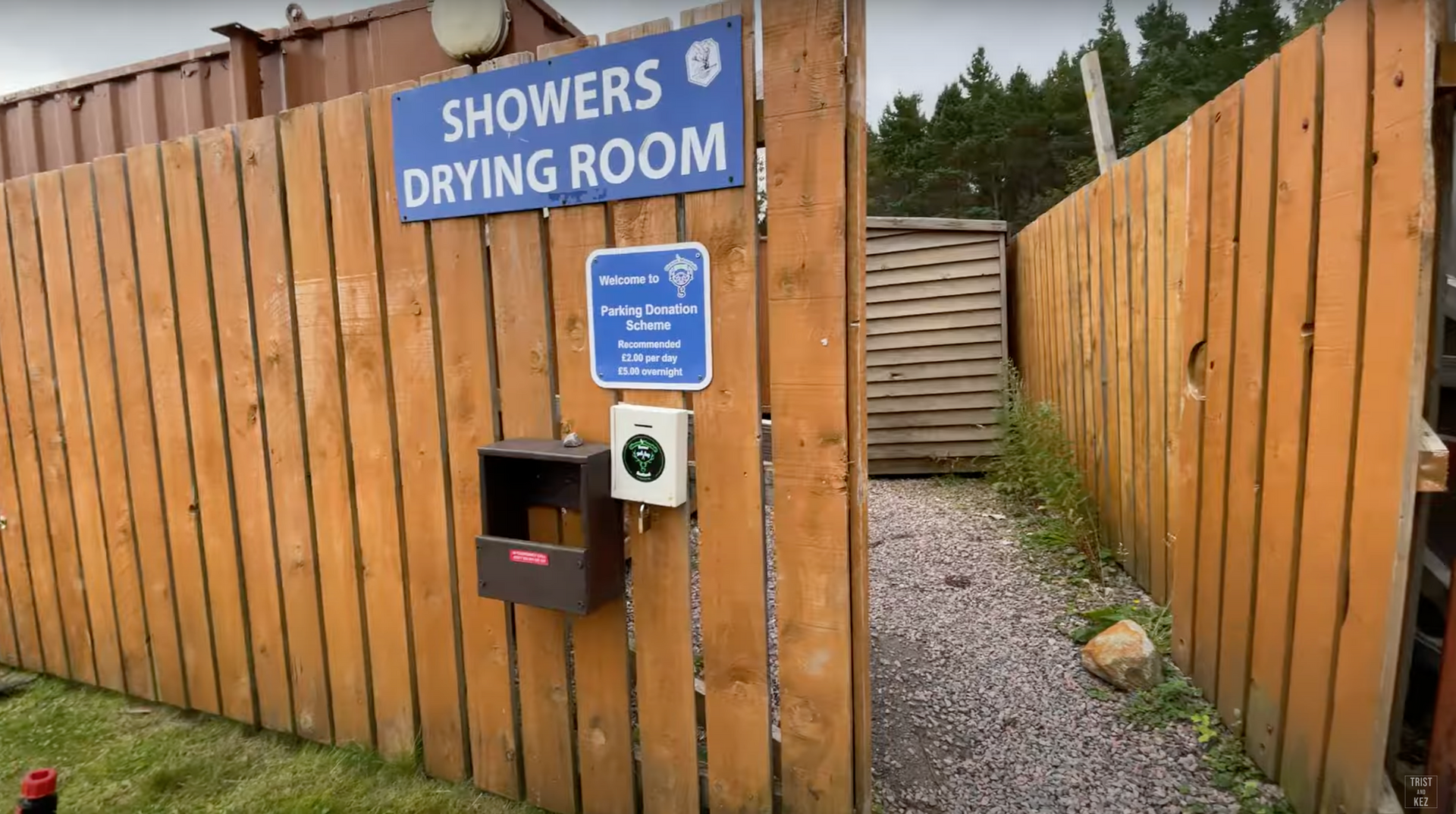 Picture of a Public Shower in Scotland