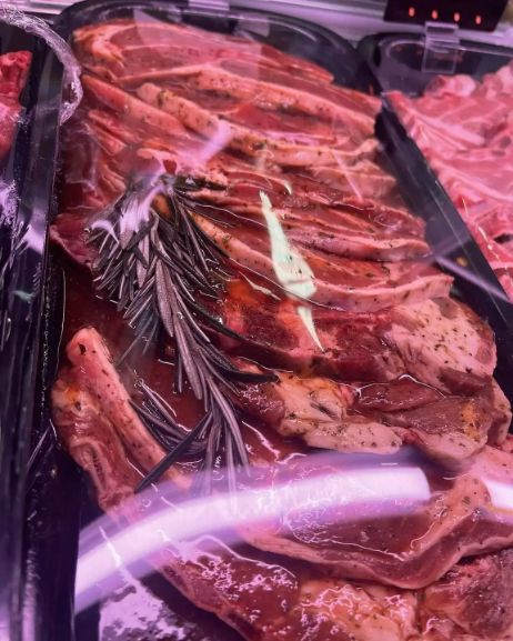 A Close Up Of A Tray Of Meat In A Butcher Shop — Lakim Butcher In Parap, NT 
