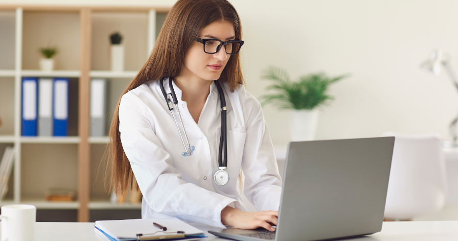 Doctor checking claims