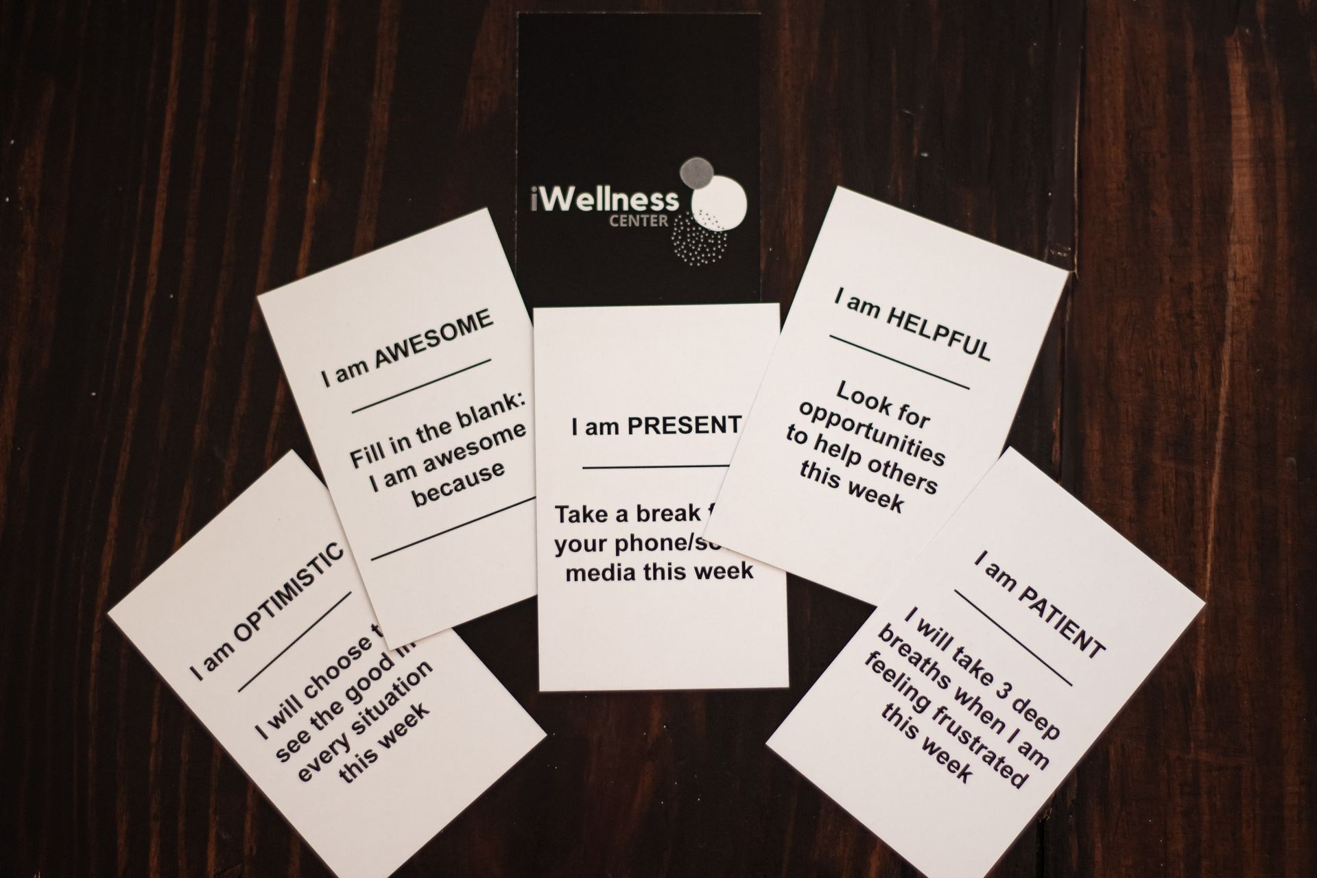 iWellness Affirmation Cards