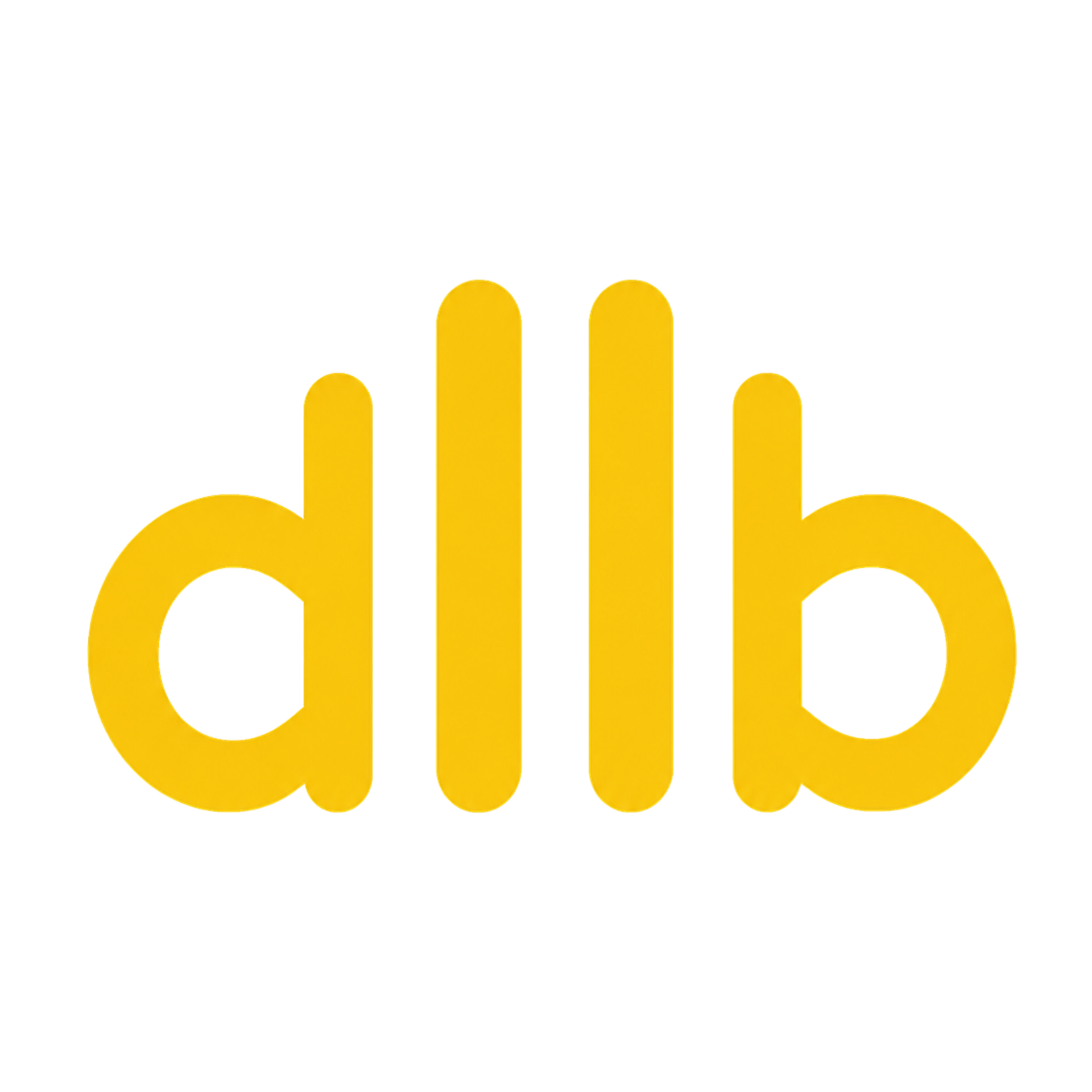 The word dlib is written in orange on a white background.
