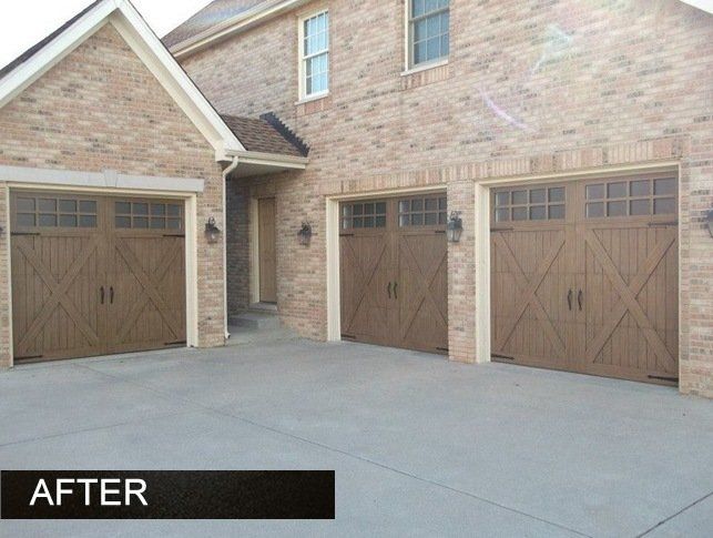 After Installation of New Garage Door – Joliet, IL – On Track Overhead Doors Inc.