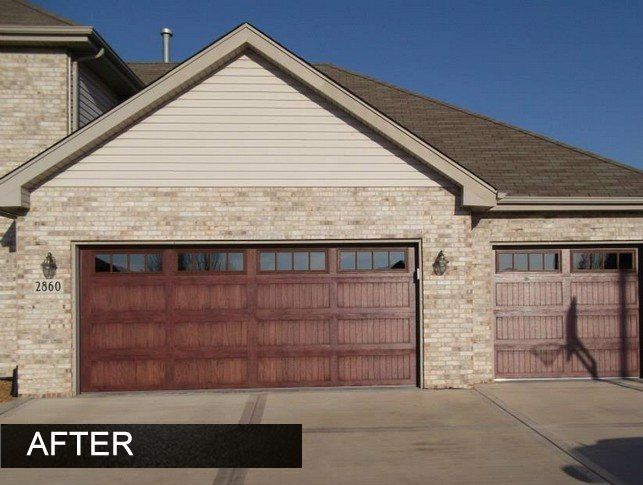 After Residential Garage Door Service – Joliet, IL – On Track Overhead Doors Inc.