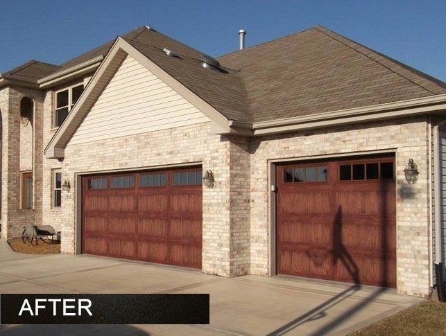 After Residential Garage Door Installation – Joliet, IL – On Track Overhead Doors Inc.