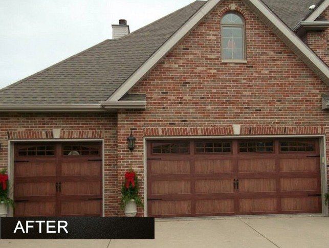 After Residential Garage Door Repair – Joliet, IL – On Track Overhead Doors Inc.
