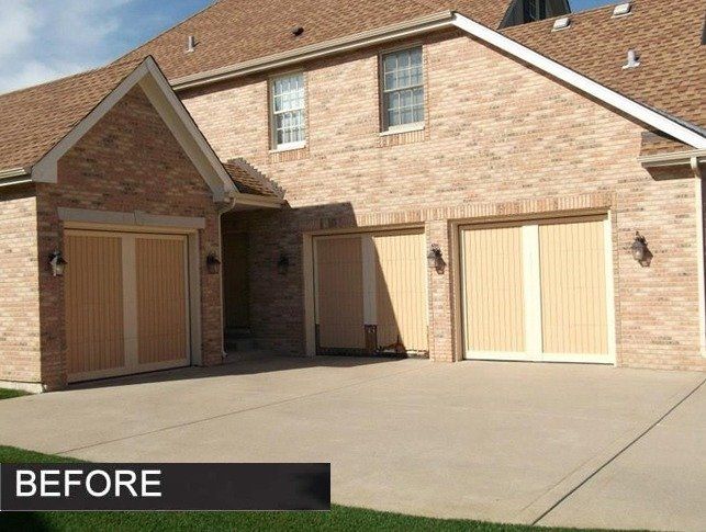 Before Installation of New Garage Door – Joliet, IL – On Track Overhead Doors Inc.