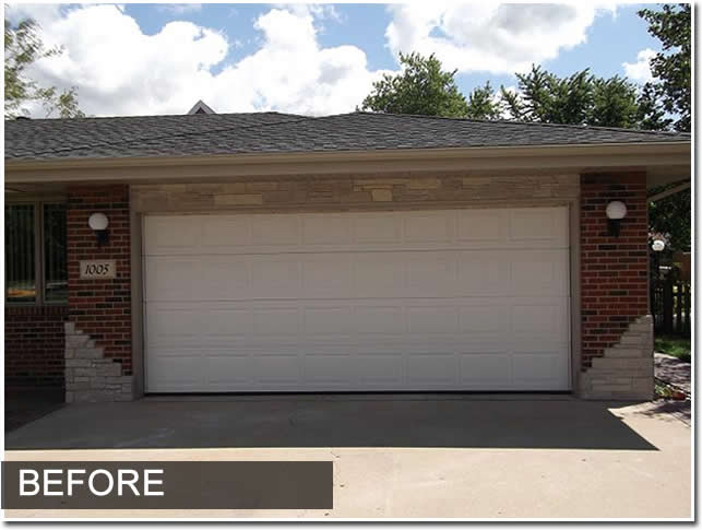 Before Garage Door Installation – Joliet, IL – On Track Overhead Doors Inc.