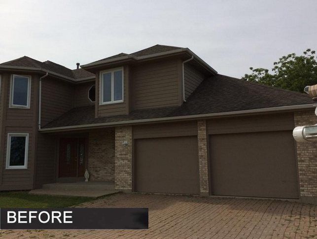 Before Garage Door Repair – Joliet, IL – On Track Overhead Doors Inc.