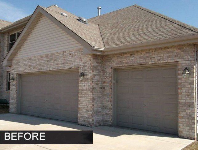 Before Residential Garage Door Installation – Joliet, IL – On Track Overhead Doors Inc.