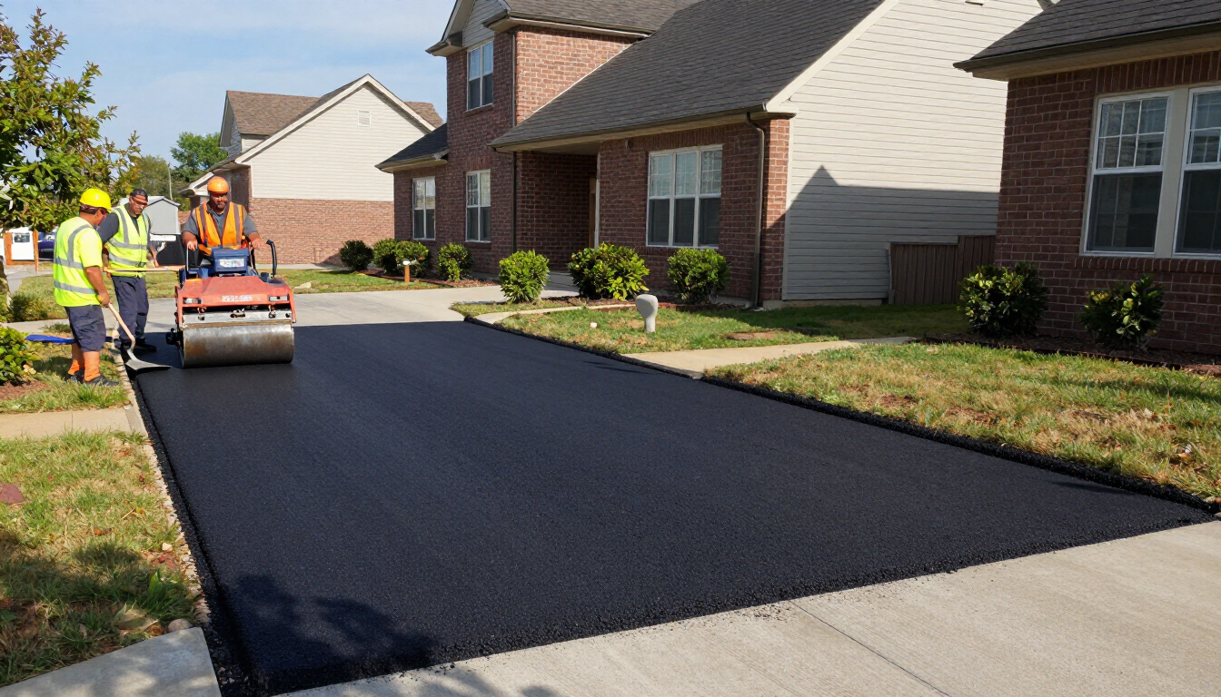 Fresh driveway installation completed by an experienced Concrete Contractor in Kent WA