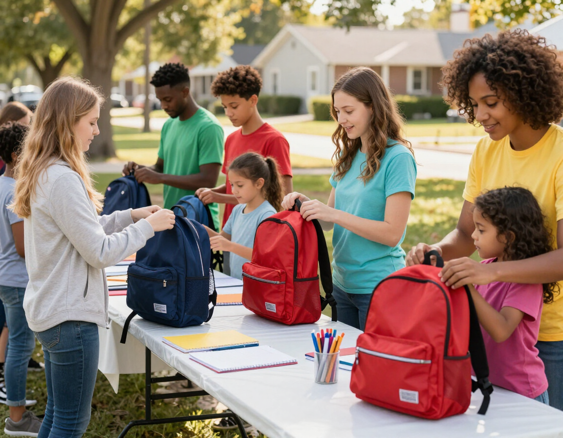 Back-to-school giving program
