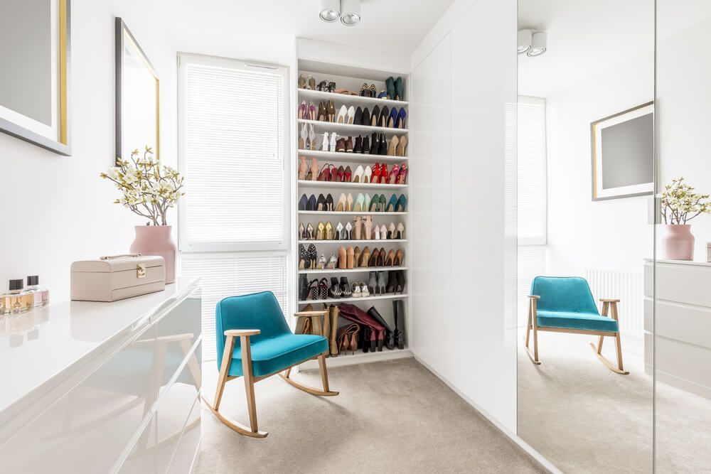 Wardrobe With Carpet Flooring — Flooring - Bundaberg Carpets and Vinyls