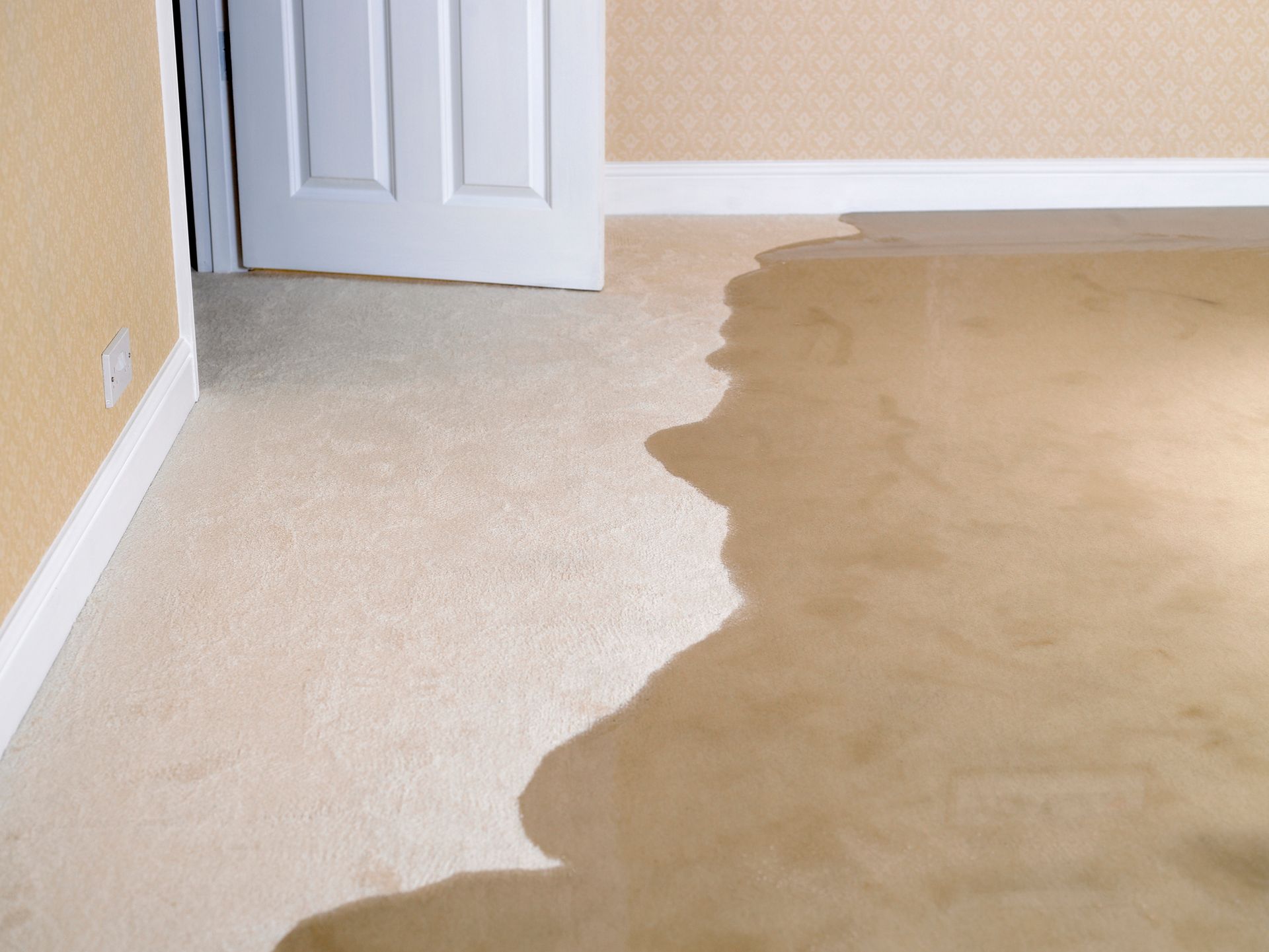 The roof of a house has been damaged and needs to be repaired.