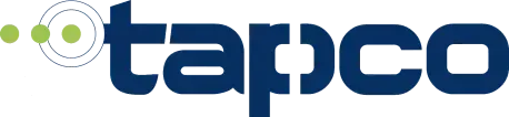 A blue progressive logo on a white background