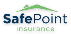 A blue progressive logo on a white background