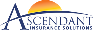 A blue progressive logo on a white background