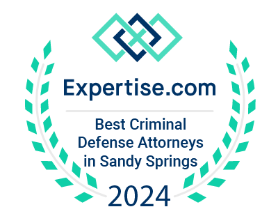 Badge for Expertise.com's Best Criminal Defense Attorneys in Sandy Springs 2024 award.