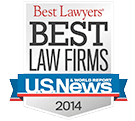 Best Law Firms by U.S. News & World Report badge.