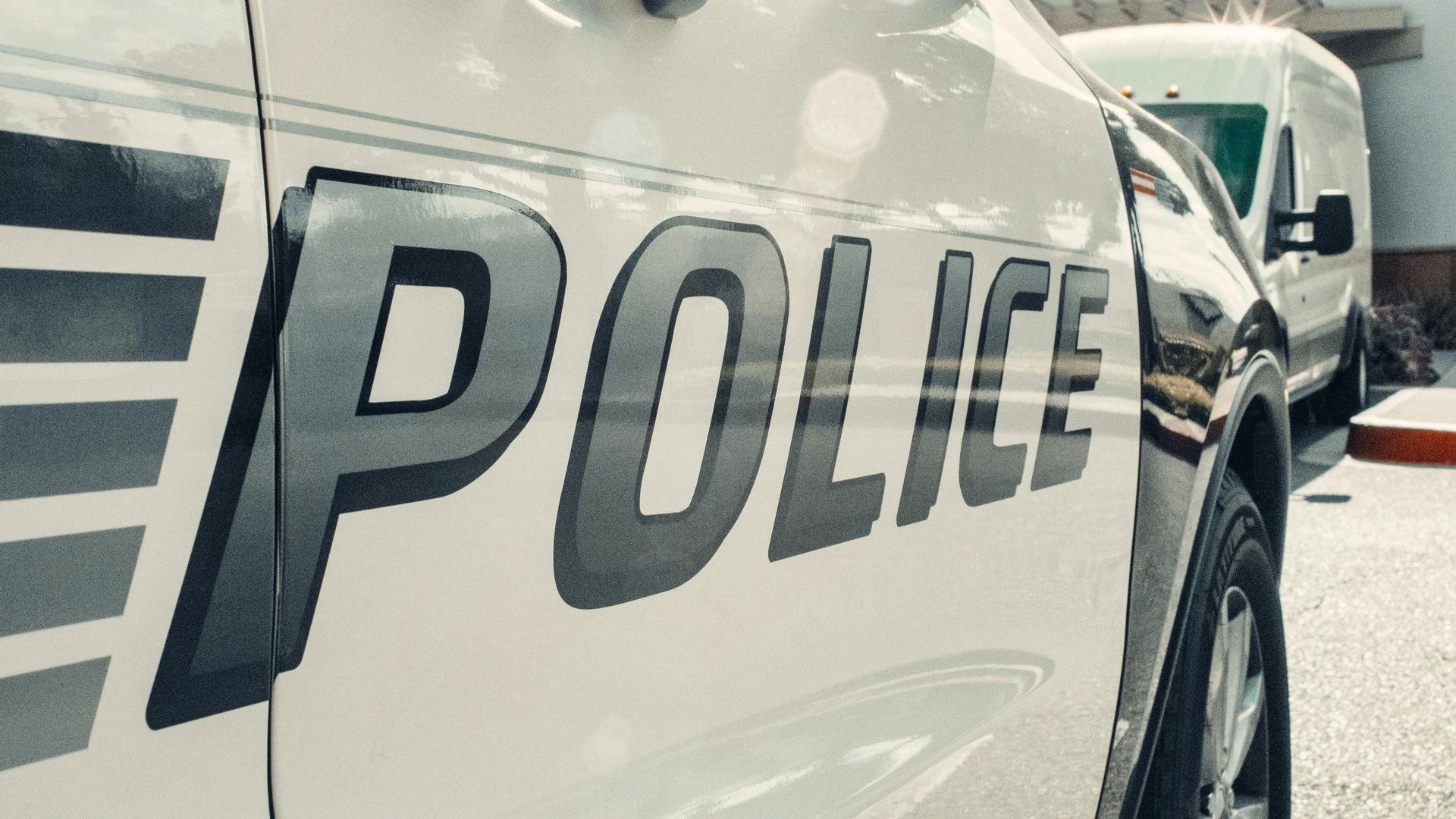 Police car with 