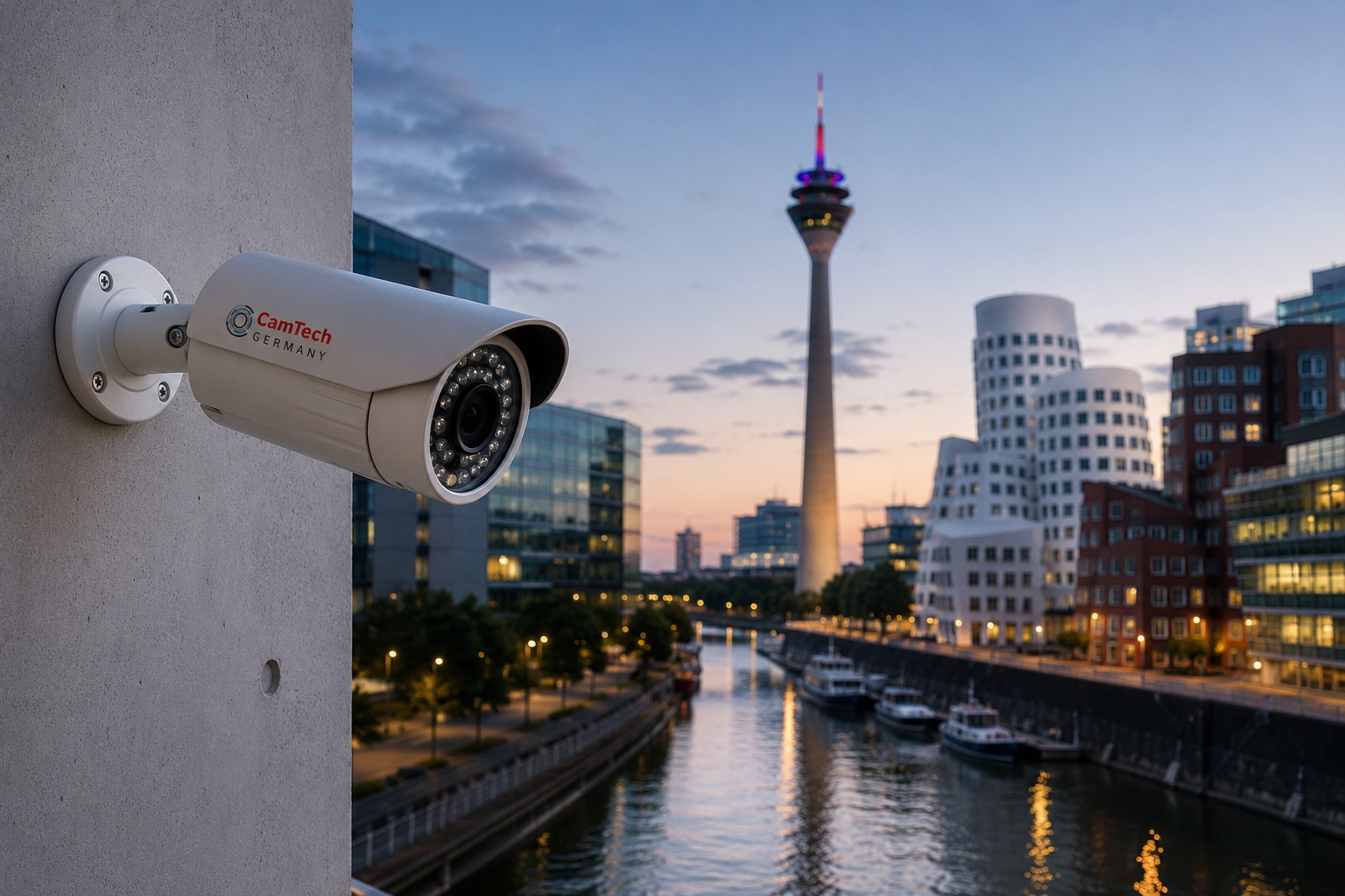Professionelle Videoüberwachung in Düsseldorf und Umgebung