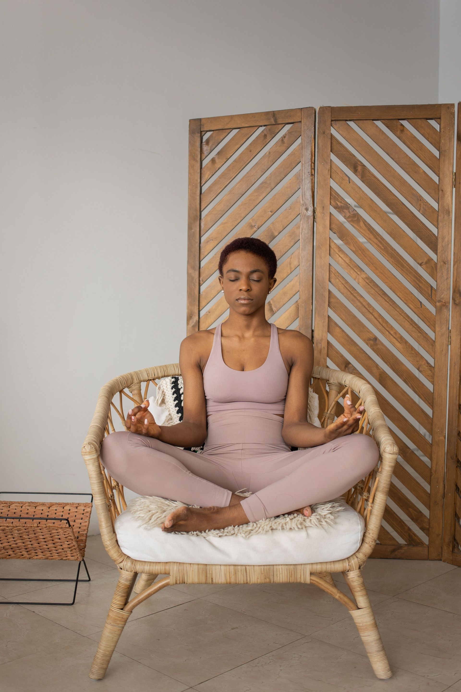Woman practicing self-care while learning to set healthy boundaries