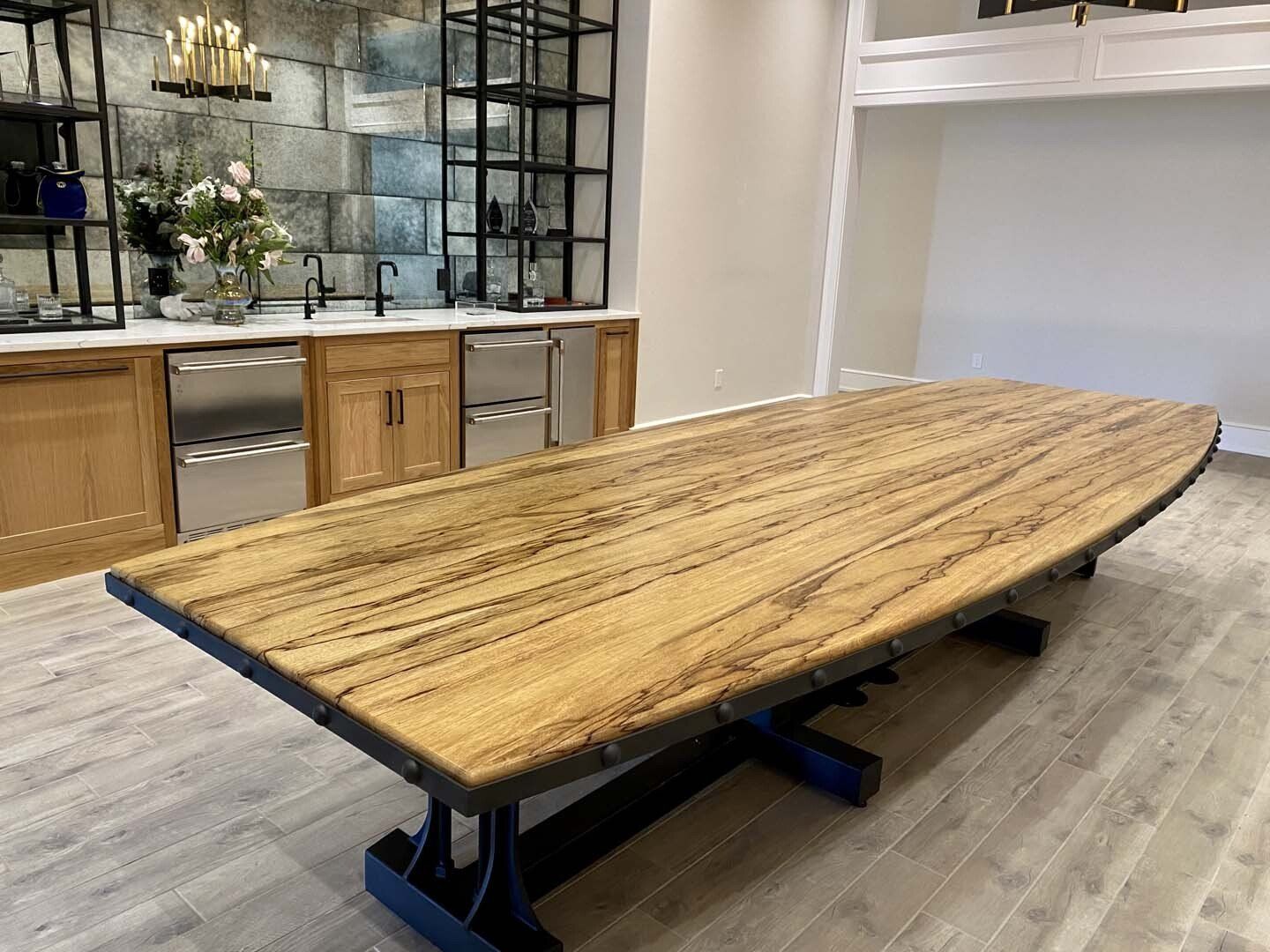 wooden table