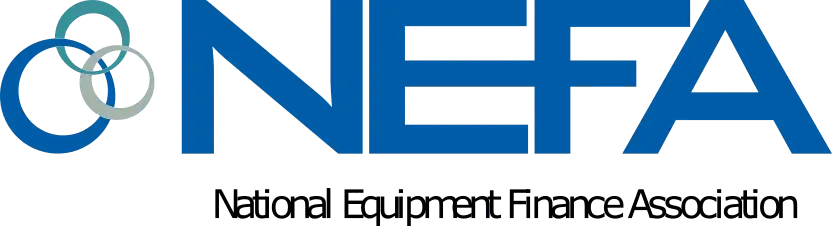 NEFA logo: Blue text and overlapping circles. 
