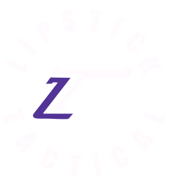 Lipstick Tactical logo in circular stencil design for Avenir Consulting brand use