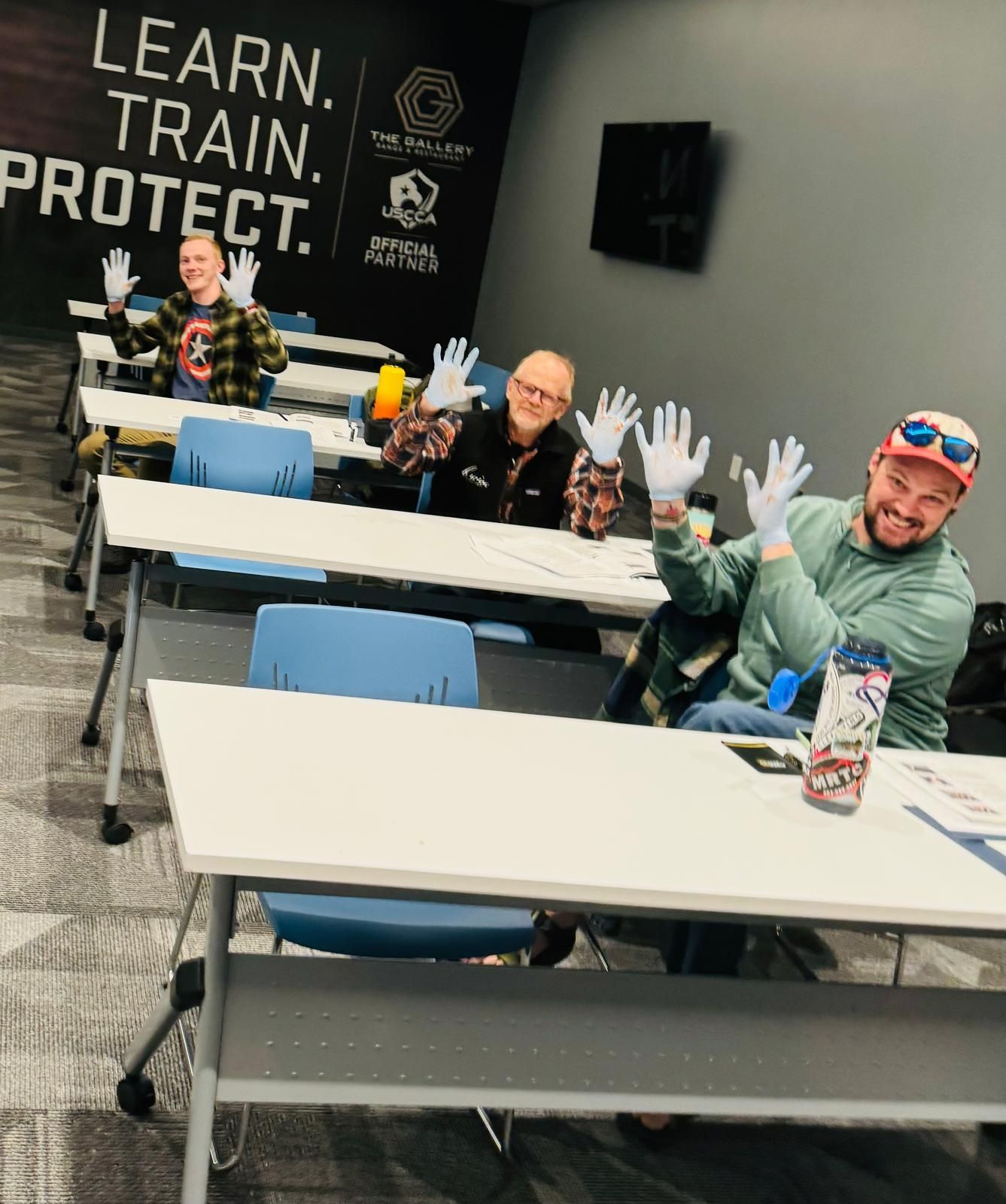 Participants engaging in a hands-on safety class led by Avenir Consulting instructors.