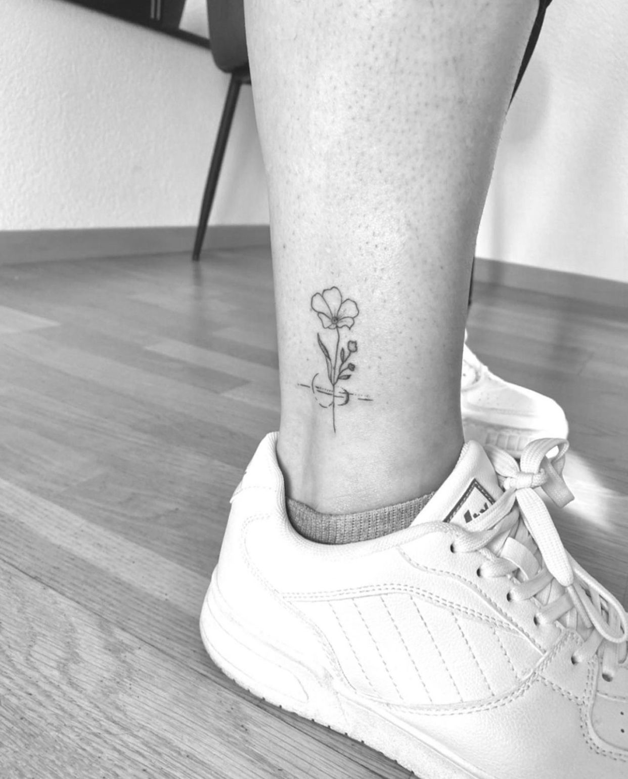 Fine Line Blumen