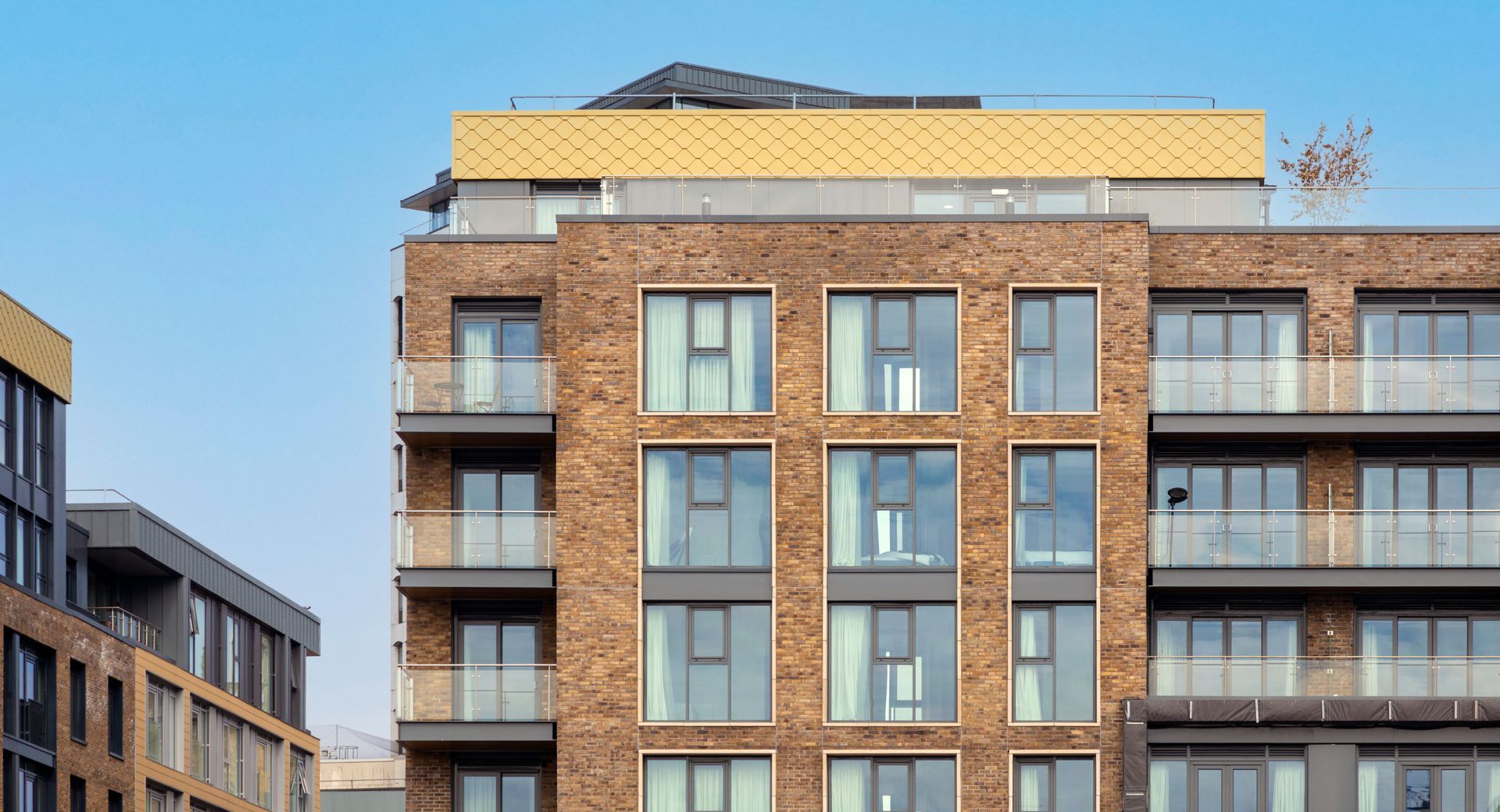 Completed view of Phase 2 Redcliff Quarter designed by LSH Architects