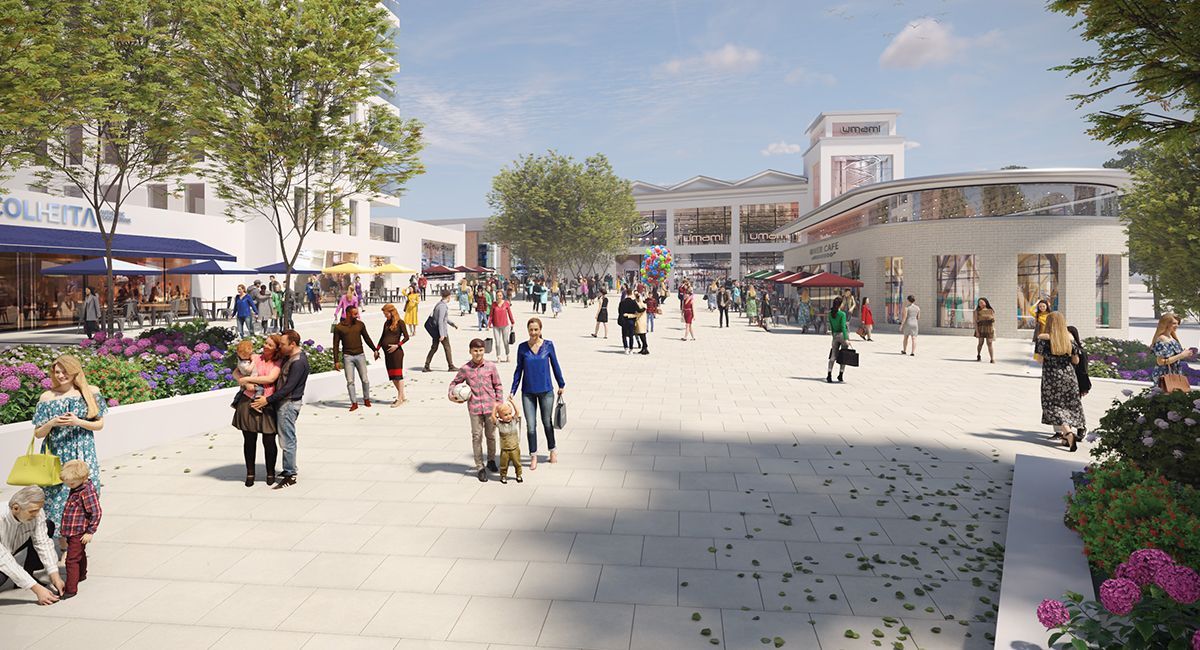 Brookfield Riverside, Broxbourne, mixed use scheme designed by LSH Architects