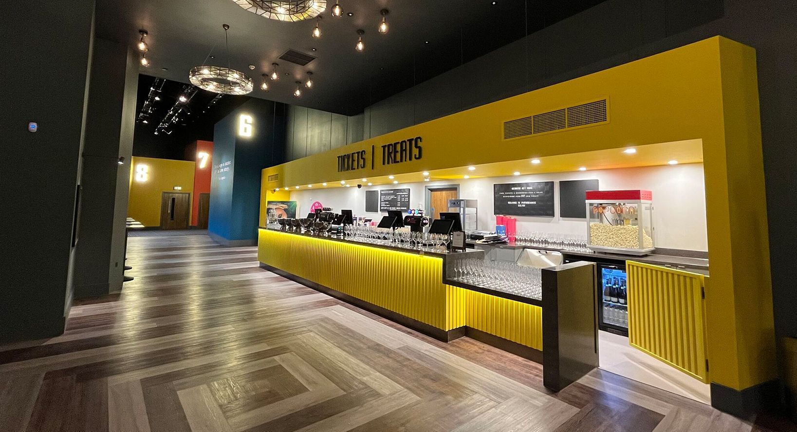 Picturehouse Cinema Ealing concept design by LSH Architects interior design team