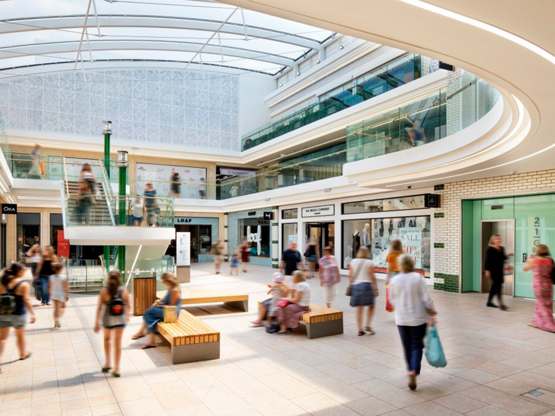 Tunsgate Quarter Guildford designed by LSH Architects