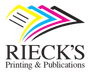 The Rieck's Printing Logo is Your Symbol for High Quality, Affordable Commercial Printing Services in Berks County, PA