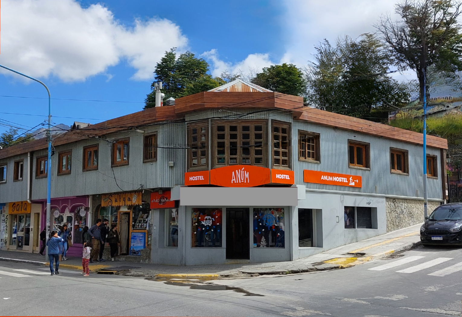 Parrilla y patio